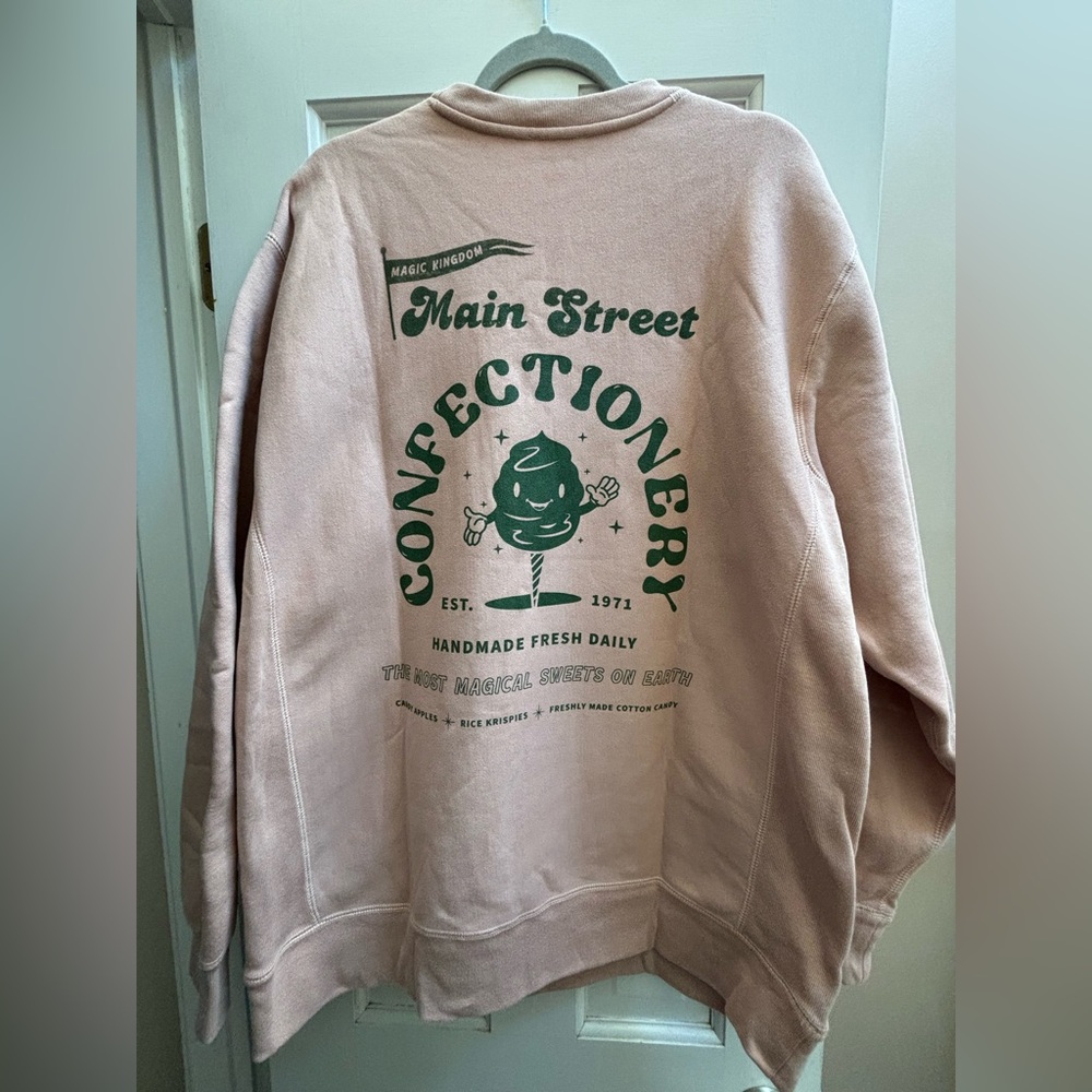 My Oh My Supply Co Disney Parks Main Street Confectionary Unisex Crewneck 2XL